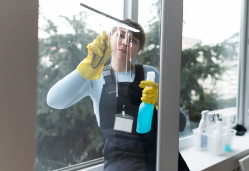 Nettoyage de vitres intérieures et extérieures à Routier